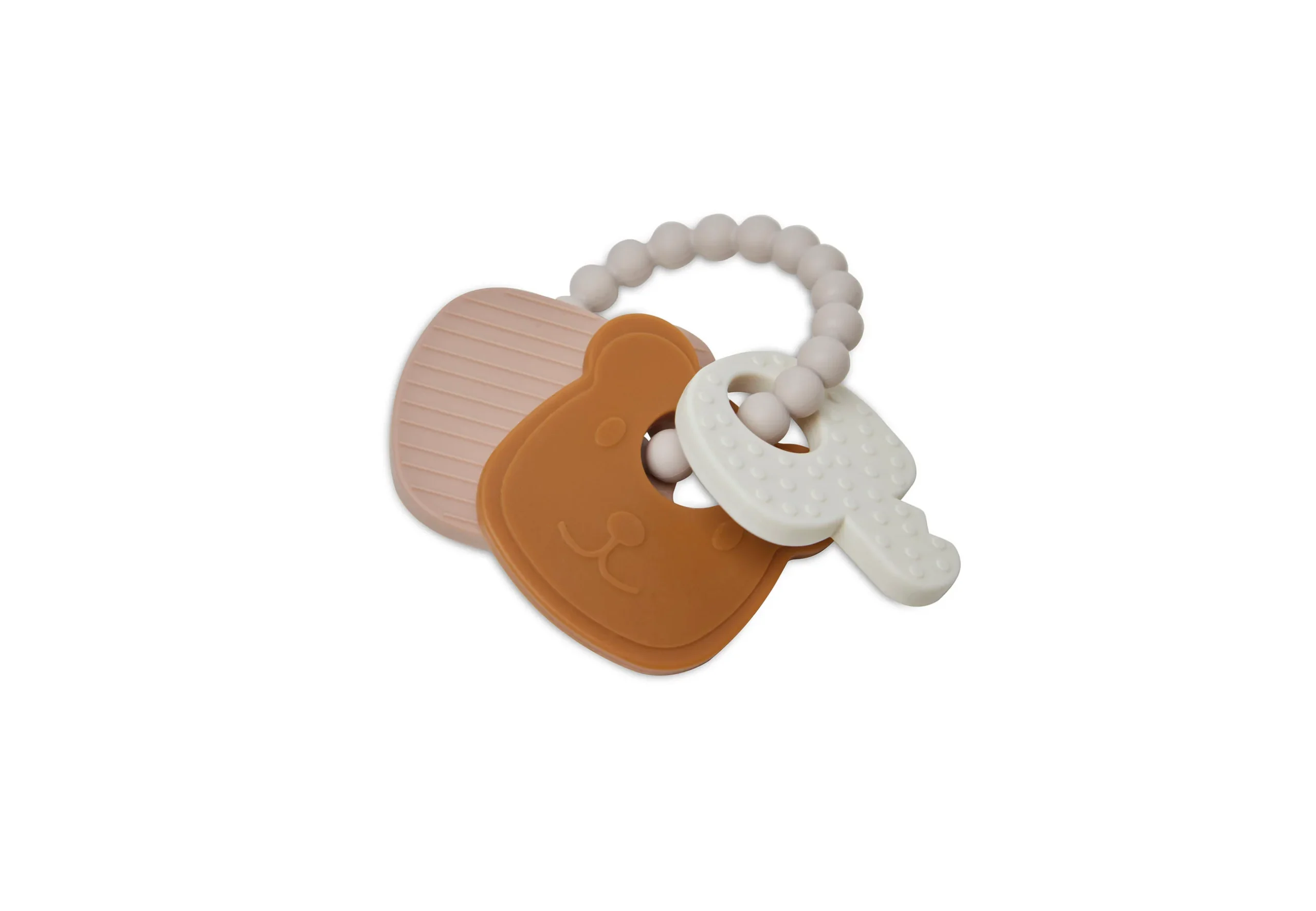 Jollein bijtring siliconen teddy bear - Afbeelding 3