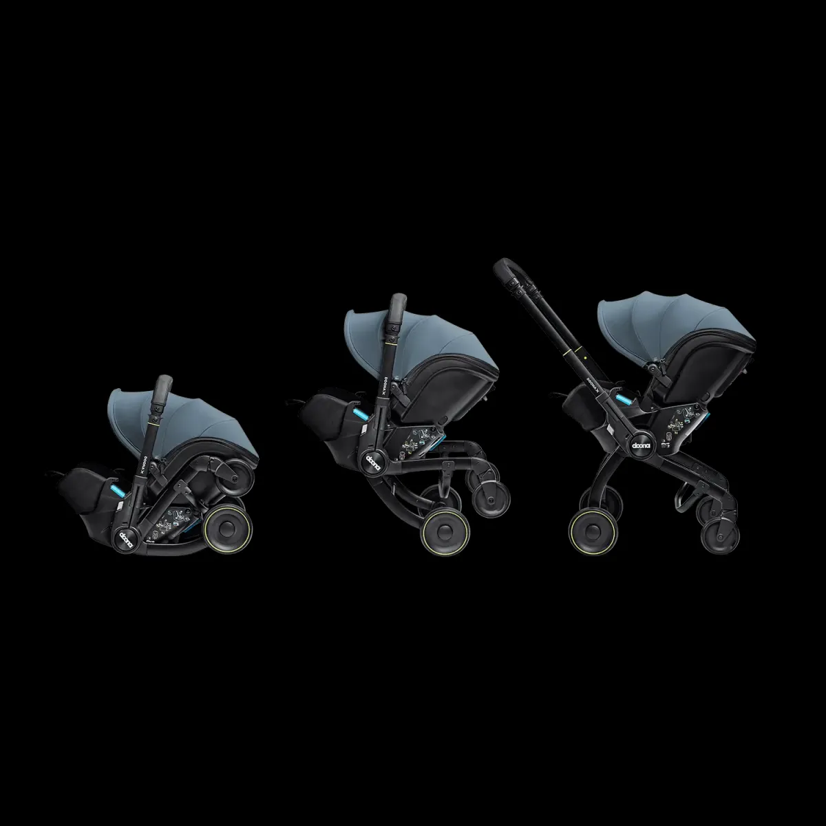 doona X autostoel & kinderwagen - ocean blue - Afbeelding 3