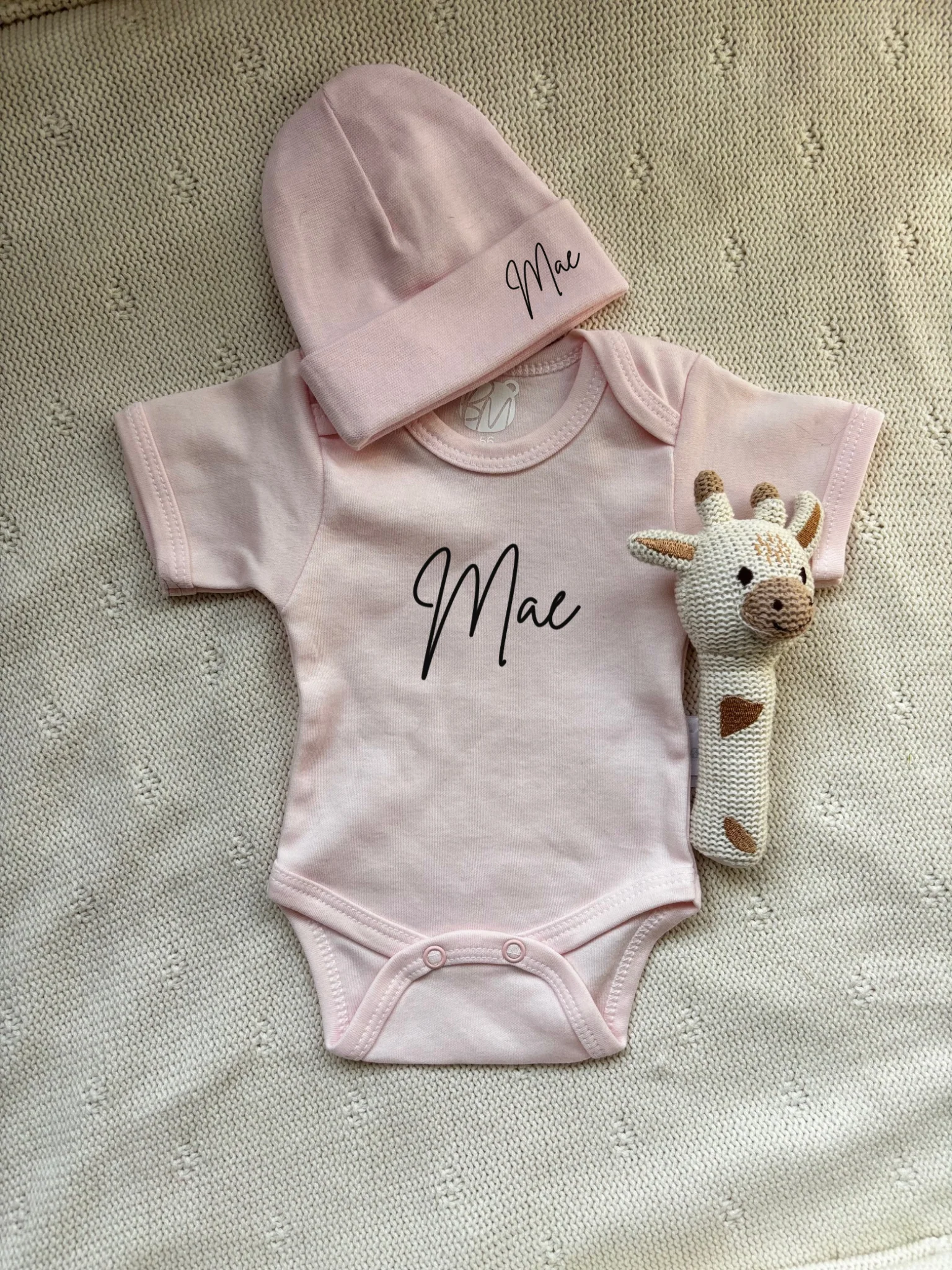 Romper | Met naam midden - Afbeelding 2